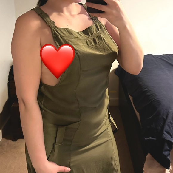 TOPSHOP Combat Inspired Midi Dress - lOve - Picture 7 of 10